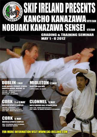 May Seminar 2012 Kancho Kanazawa Sensei and Nobuaki Kanazawa Sensei