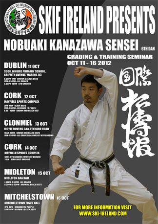 Nobuaki Kanazawa Sensei October 2012 Seminar
