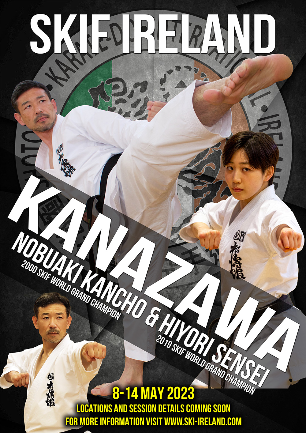 2023 May Seminar - Kancho Nobuaki Kanazawa and Sensei Hiyori Kanazawa