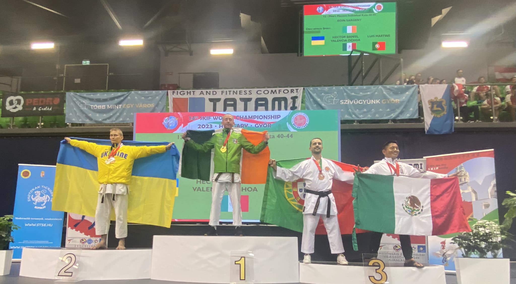 Gold for Eoin Sargent at World Championships