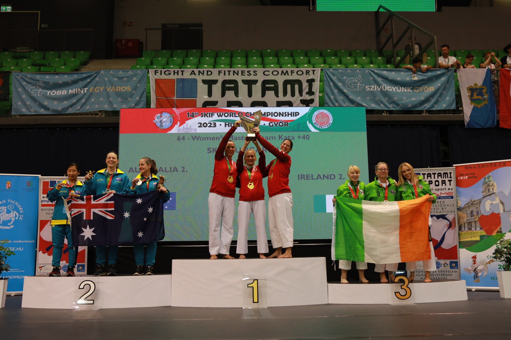 Bronze for Ladies Masters Team Kata at World Championships